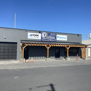 Eclipse Heating and Cooling