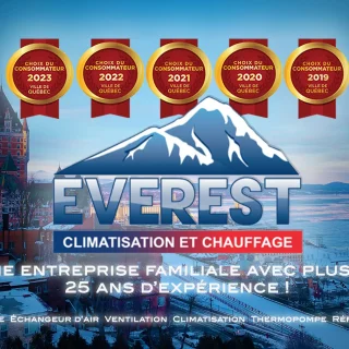 Réfrigération Everest | Entrepreneur en chauffage, ventilation et climatisation à Québec