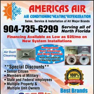 Americas Air LLC, Air Conditioning Heating and Refrigeration